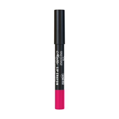 Half N Half Matte Velvet Lip Crayon in Rani, soft long-lasting 24-hour lip color with a smooth, velvety finish.