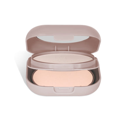 Half N Half Hyper Glow Matte Effect Pressed Powder - 01 Ivory Glow