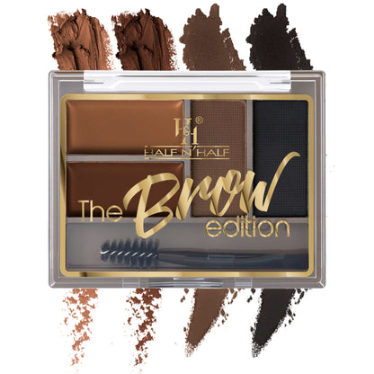 Half N Half The Brow Addition Eyebrow Enhancer Palette - 02 Delicate Arch