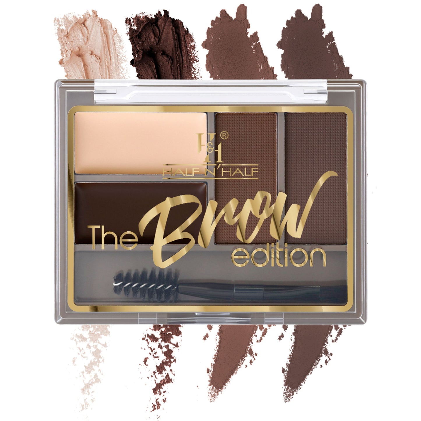 Half N Half The Brow Addition Eyebrow Enhancer Palette - 03 Natural Arch