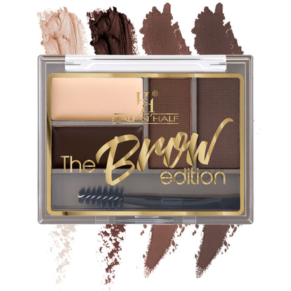 Half N Half The Brow Addition Eyebrow Enhancer Palette - 03 Natural Arch