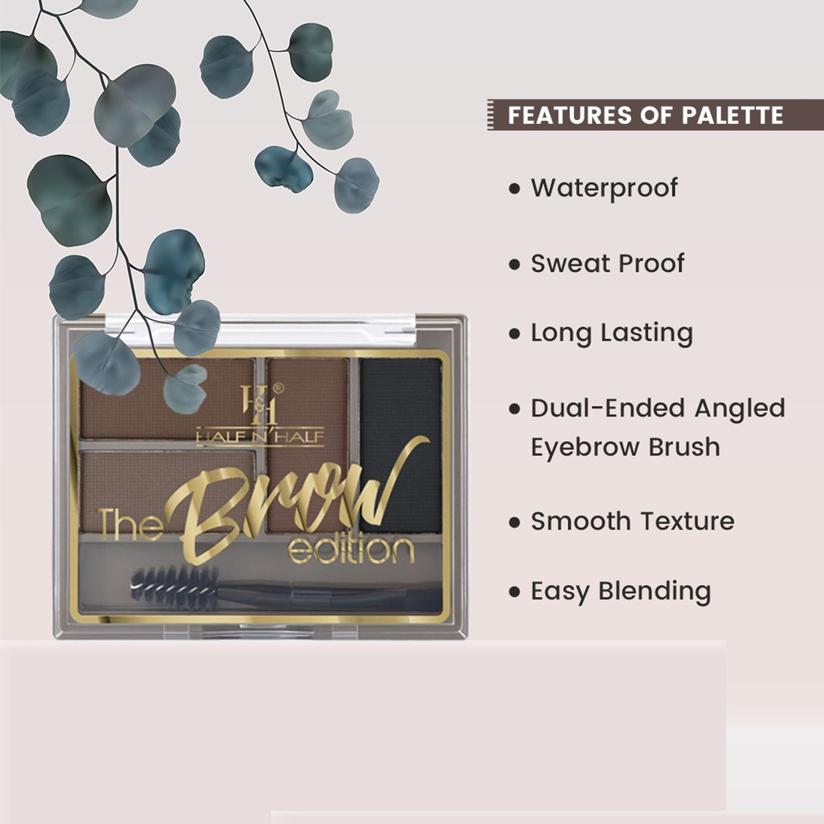Half N Half The Brow Addition Eyebrow Enhancer Palette - 04 Classic Arch