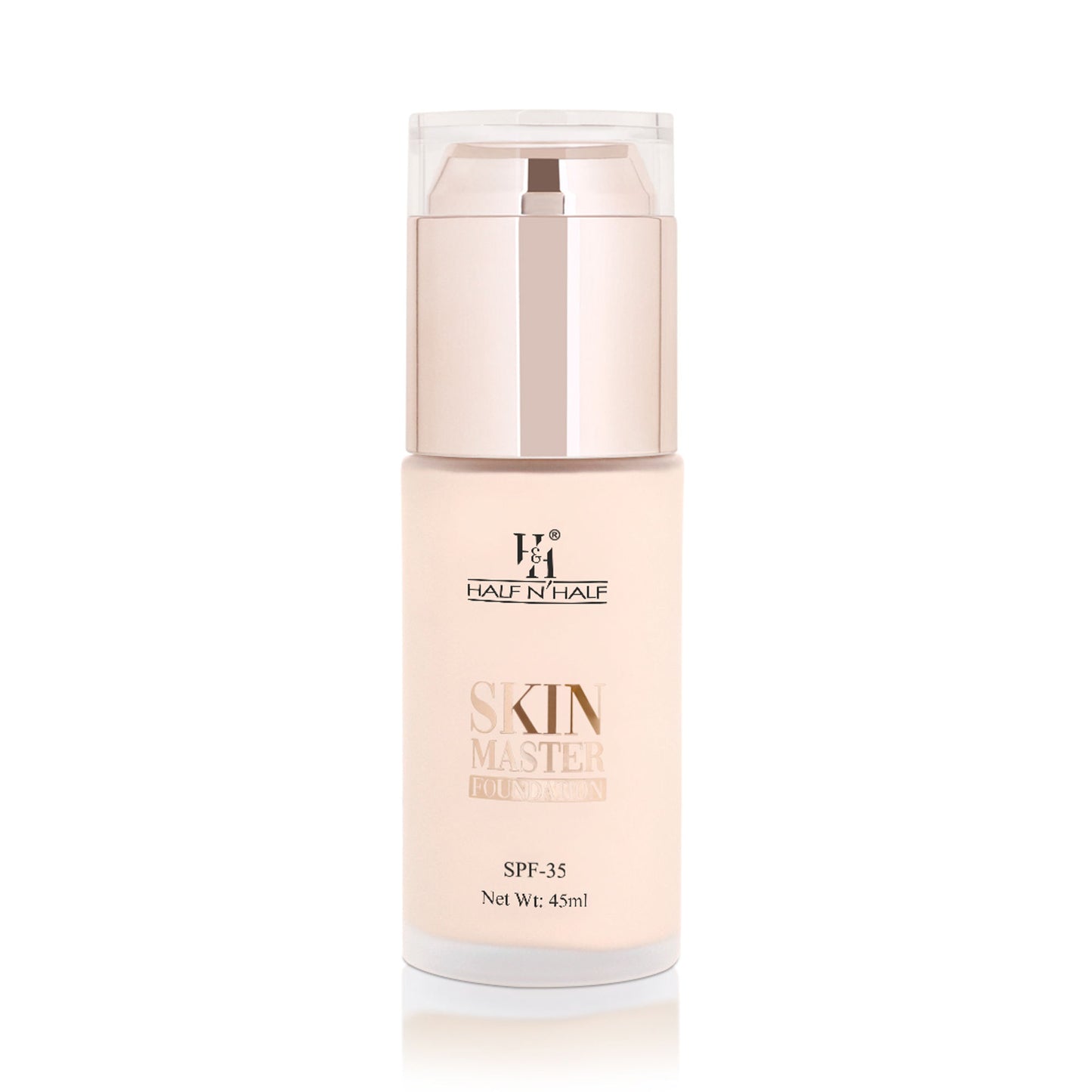 Half N Half Skin Master Weightless Matt Finish Foundation - 01 Fair Ivory