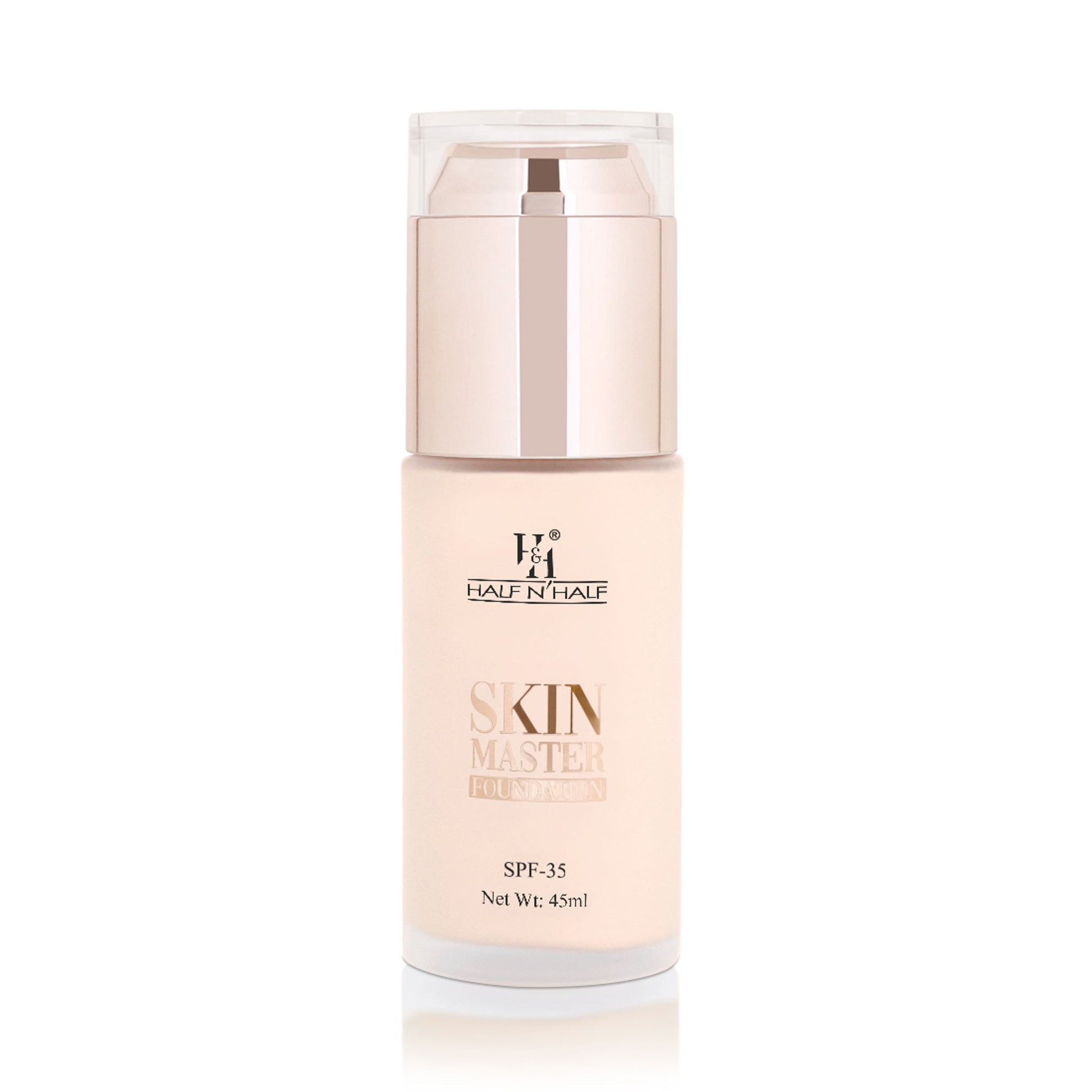 Half N Half Skin Master Weightless Matt Finish Foundation - 01 Fair Ivory