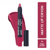 Half N Half Matte Velvet Soft & Long Lasting 24h Super Stay Lip Crayon - 32 Pink Glare