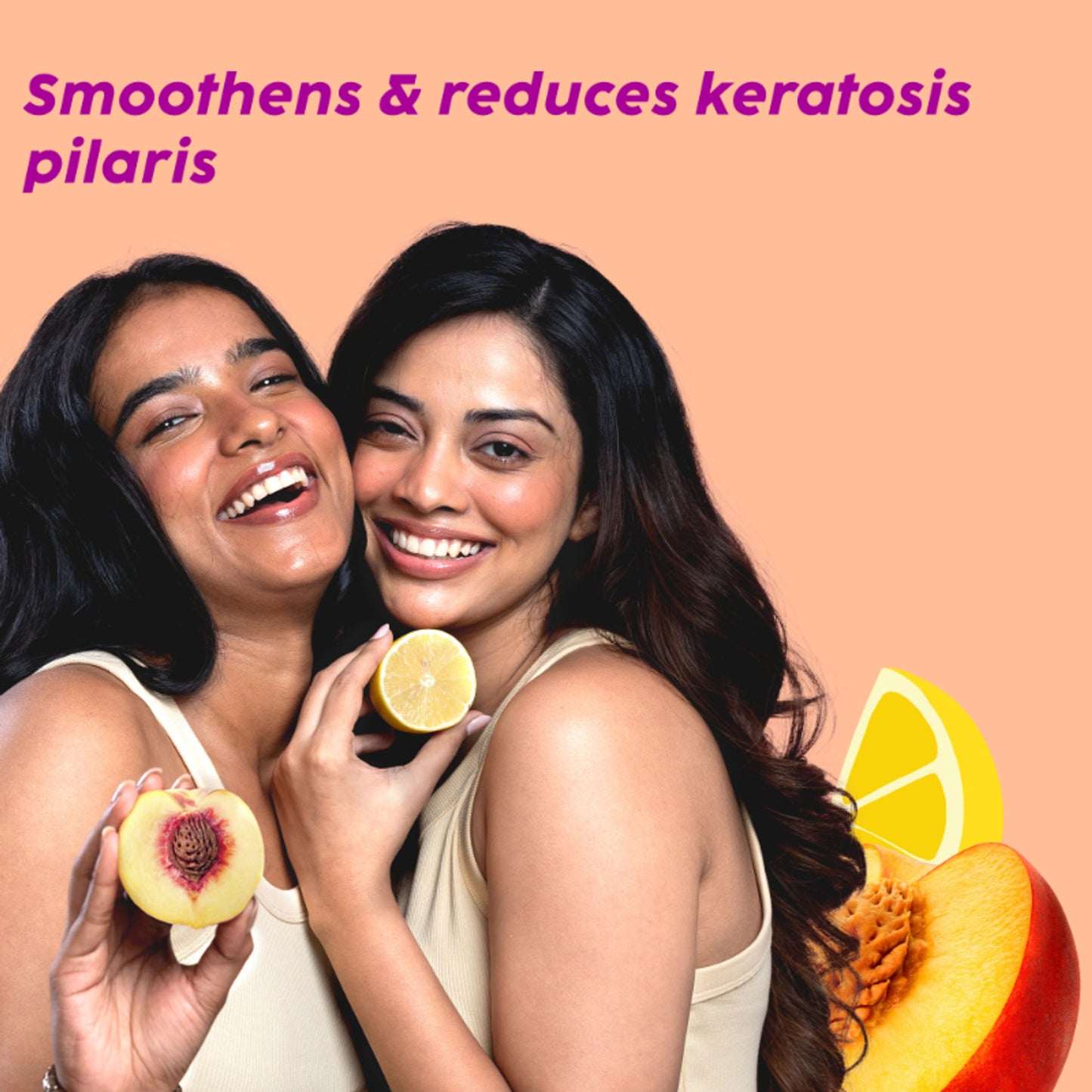 Plix Peaches & Lemon Detan Bump Eraser Scrub