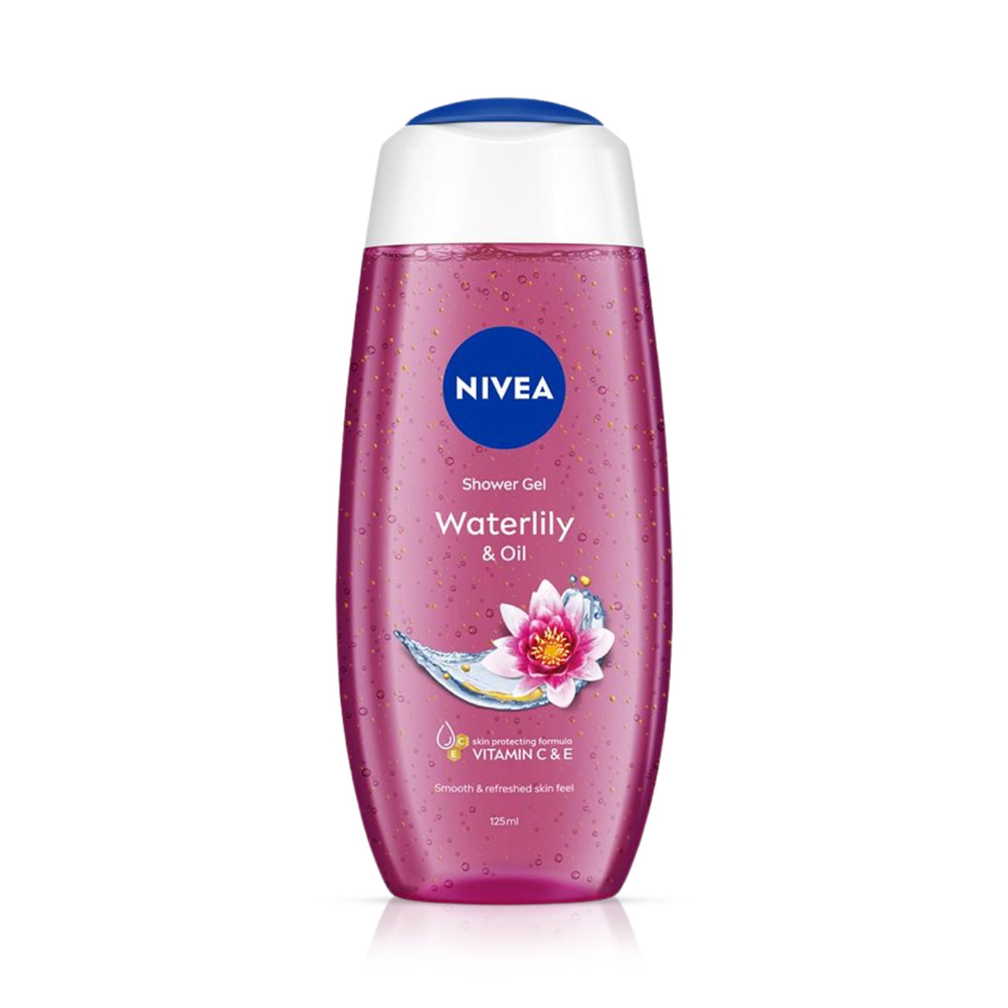 NIVEA Waterlily & care oil Body wash for long-lasting freshness