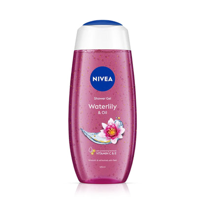 NIVEA Waterlily & care oil Body wash for long-lasting freshness
