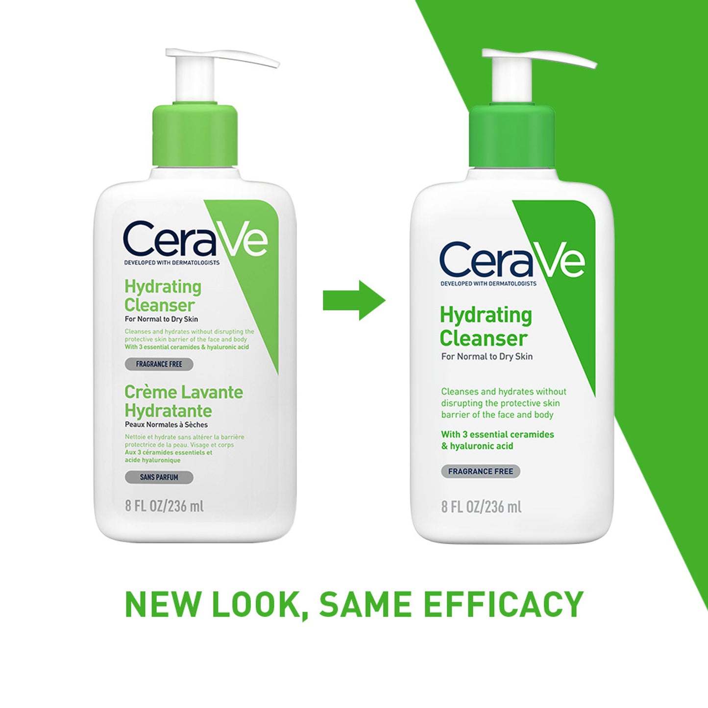 CeraVe Hydrating Cleanser Non-Foaming Face Wash for Dry Skin with Ceramides, Dermatologist Recommend