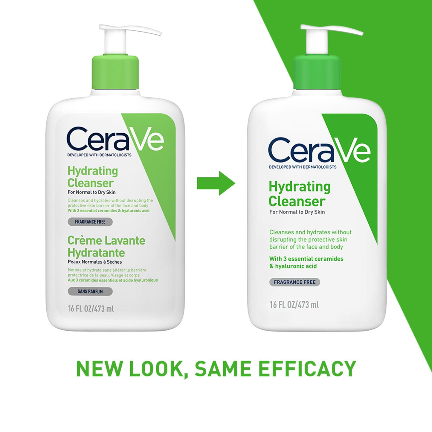 CeraVe Hydrating Cleanser Non-Foaming Face Wash for Dry Skin with Ceramides, Dermatologist Recommend