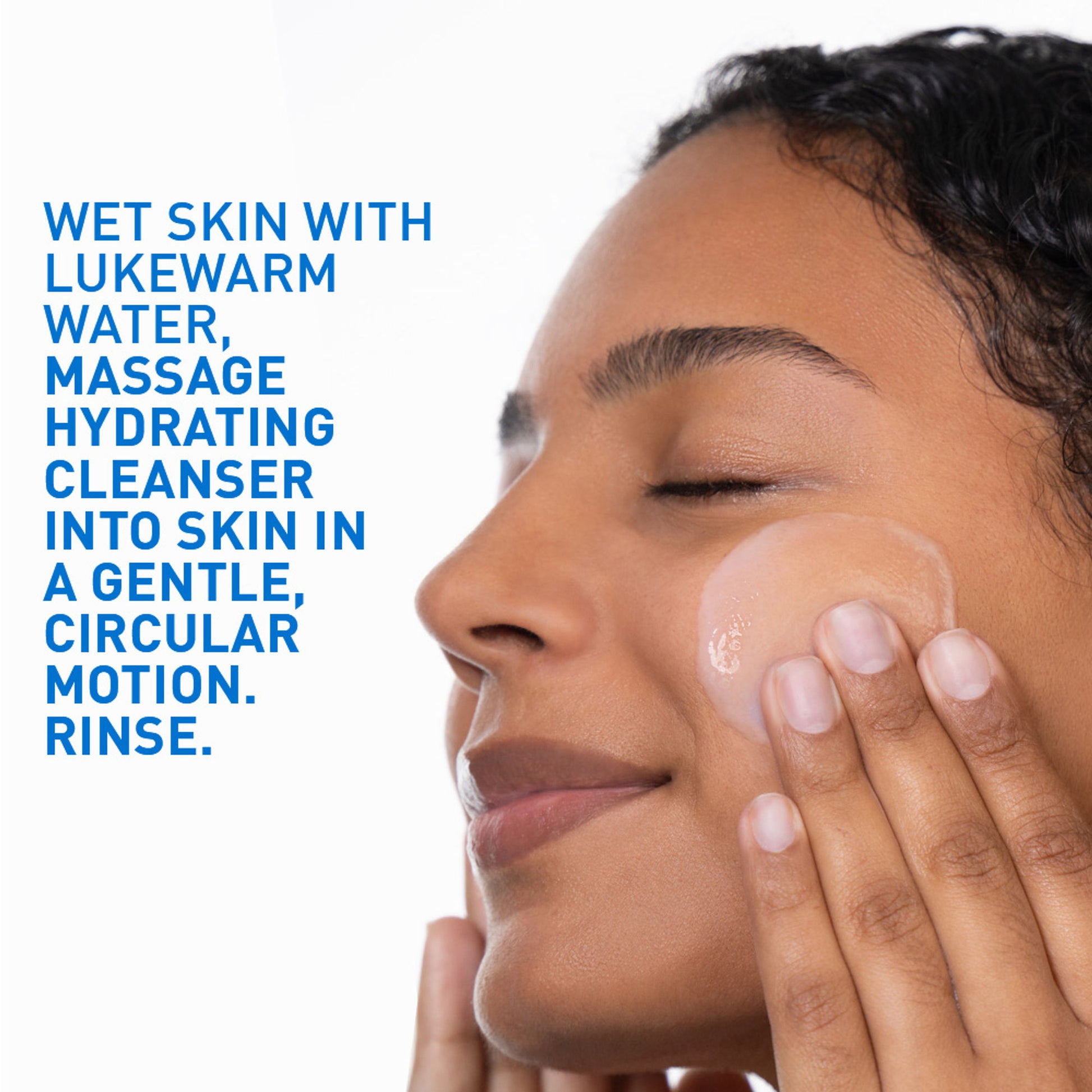 CeraVe Hydrating Cleanser Non-Foaming Face Wash for Dry Skin with Ceramides, Dermatologist Recommend