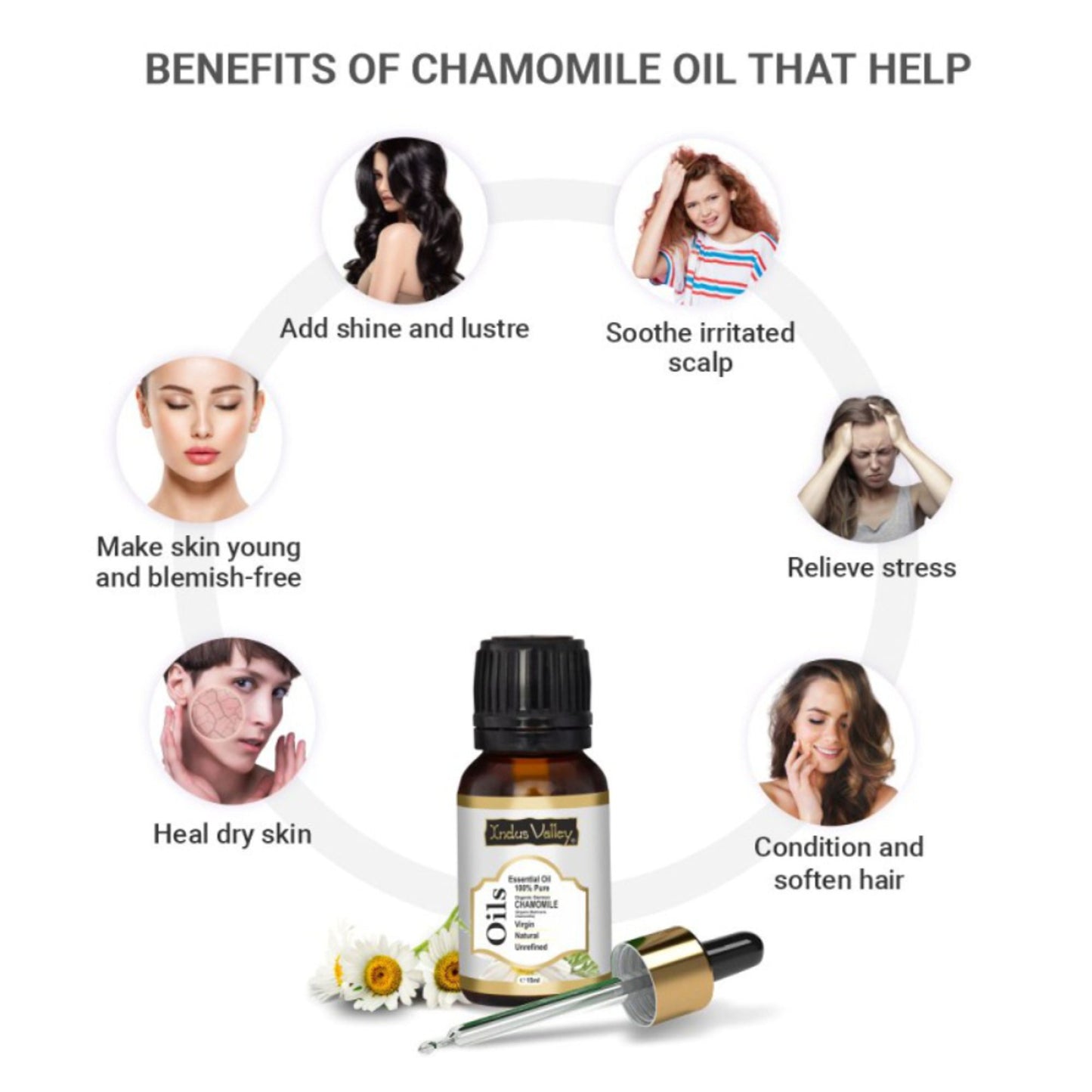 Indus Valley Bio Organic Chamomile Essential Oil