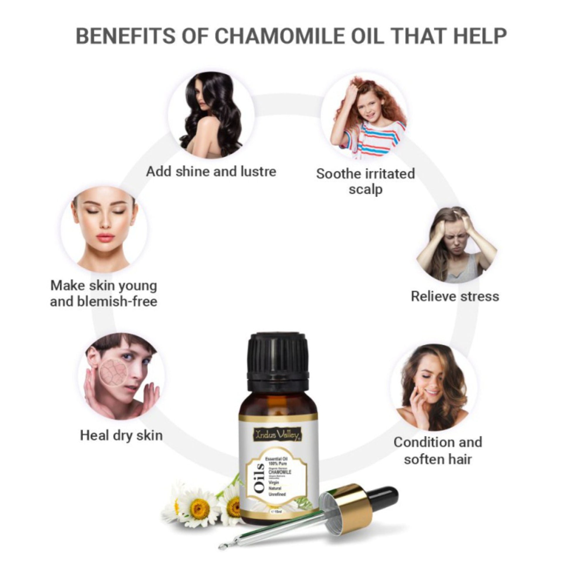 Indus Valley Bio Organic Chamomile Essential Oil