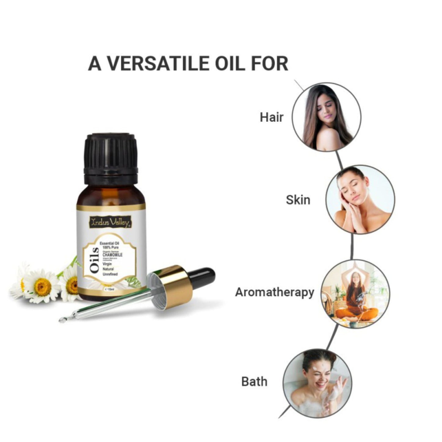 Indus Valley Bio Organic Chamomile Essential Oil