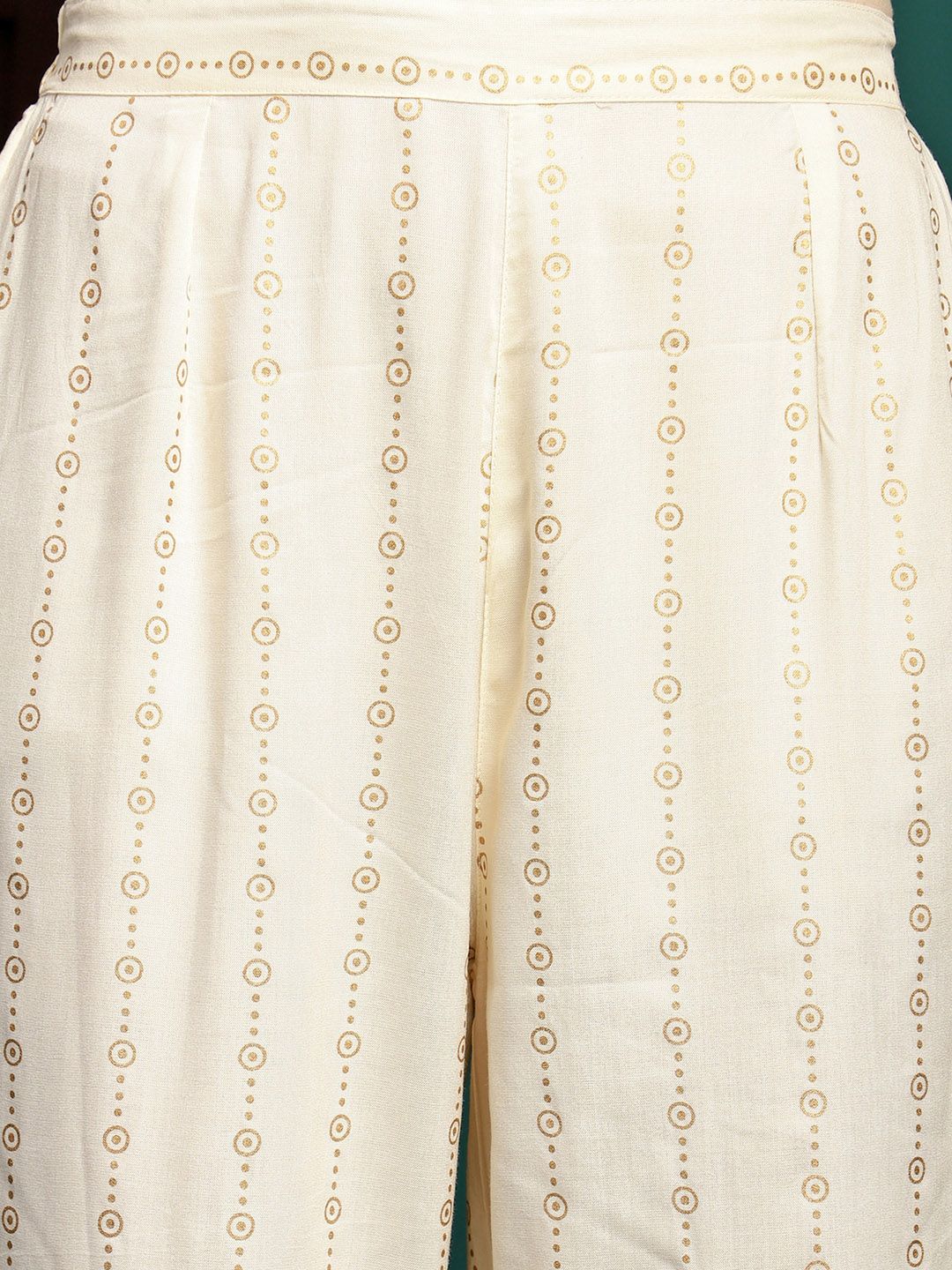 Indyancart SN Women's Printed & Embroidered Anarkali Kurta With Trouser & Dupatta Set