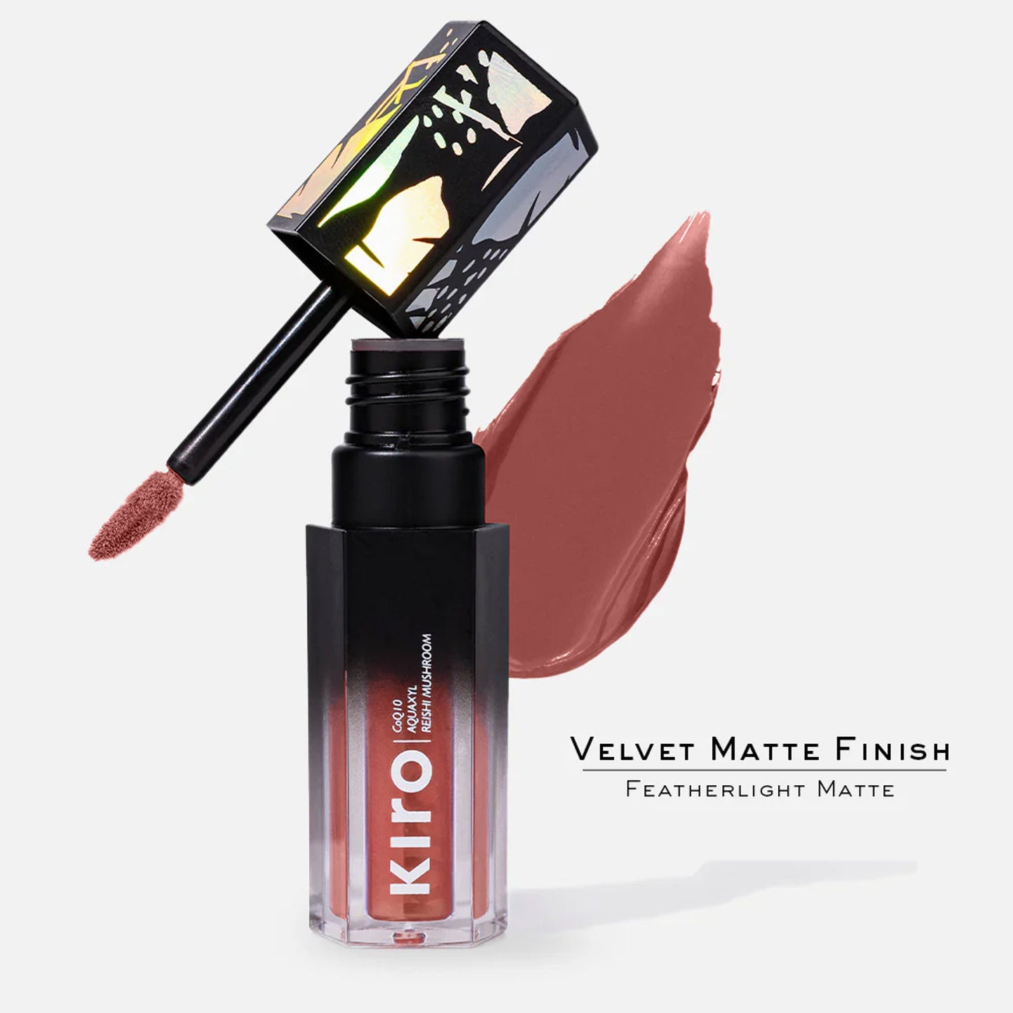 KIRO Velvet Souffle Soft Matte Liquid Lipstick - Warm Caramel 12