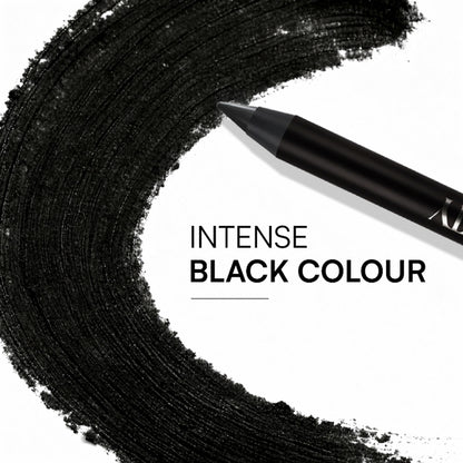 Dream Beauty Eclipse Kohl Pencil, Waterproof, Smudgeproof Kajal, Lasts Upto 12Hr - Space Black