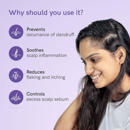 Be Bodywise Anti Dandruff Hair Serum - Reduces Dandruff, Soothes Inflamed & Itchy Scalp