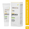 DERMINA SPF 50 Silicone Sunscreen Gel With PA+++ UVA/UVB, Matte Finish Non-Comedogenic - All Skin Type