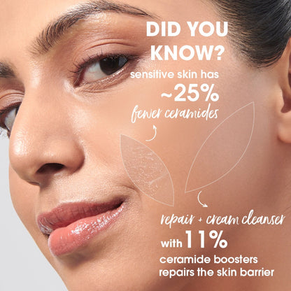 SIMPLE Active Skin Barrier Care, with 11% Ceramide Boosters for Sensitive Skin