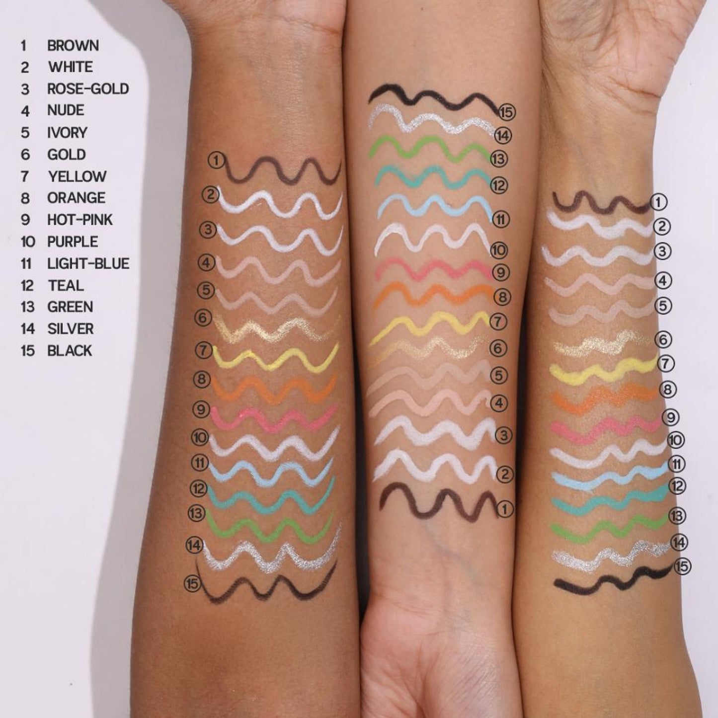Makeup Revolution Streamline Waterline Eyeliner Pencil-Ultra Creamy Smudge Proof Smokey Looks - Black