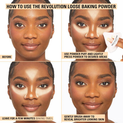 Makeup Revolution Banana Deep Loose Baking Powder