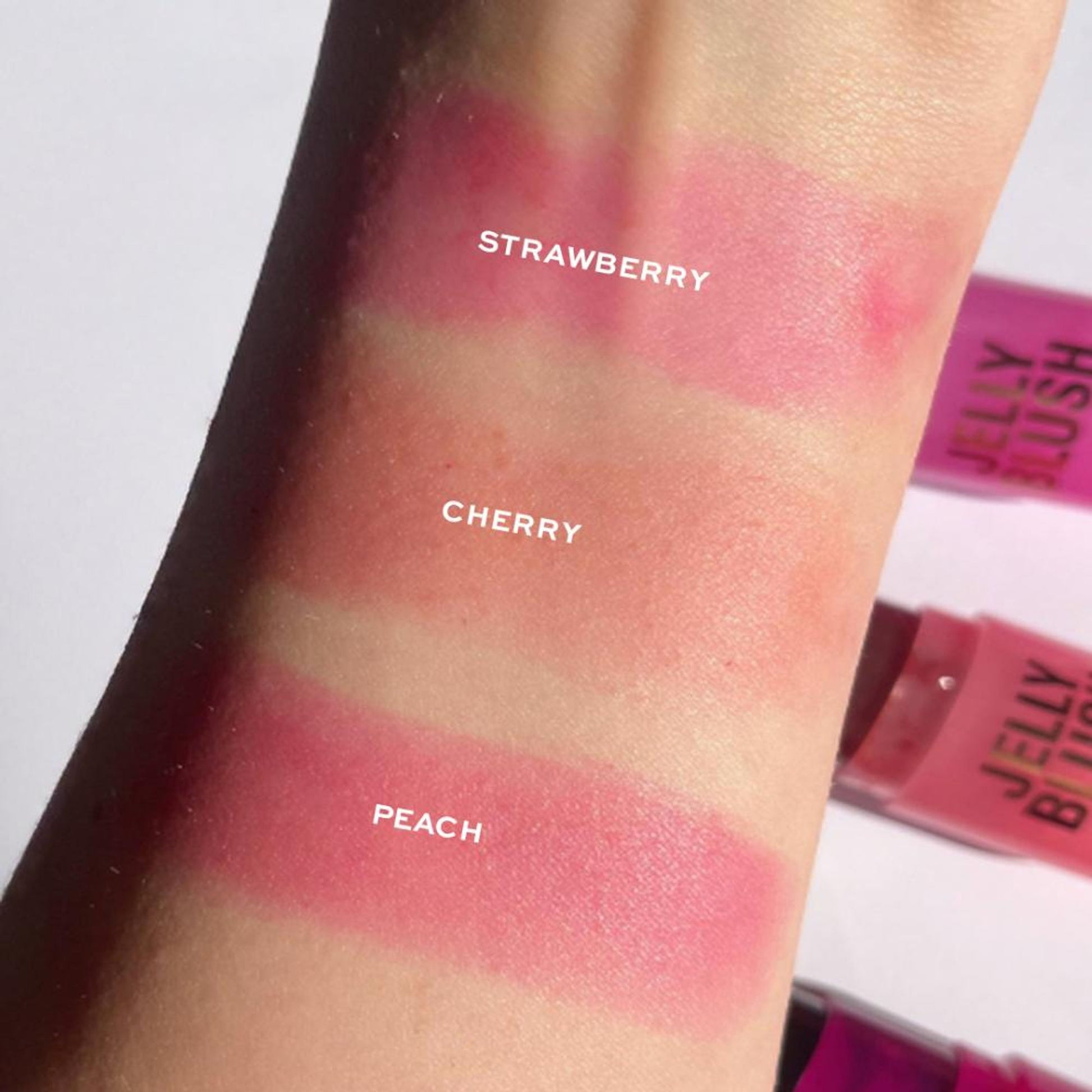 Makeup Revolution Jelly Blush Stick Lip and Cheek Stain - Peach Orange