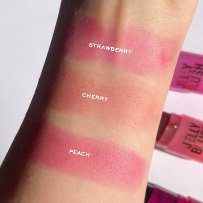 Makeup Revolution Jelly Blush Stick Lip and Cheek Stain - Peach Orange
