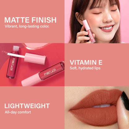 PINKFLASH Melting Matte Lip Cream - O02 Oops