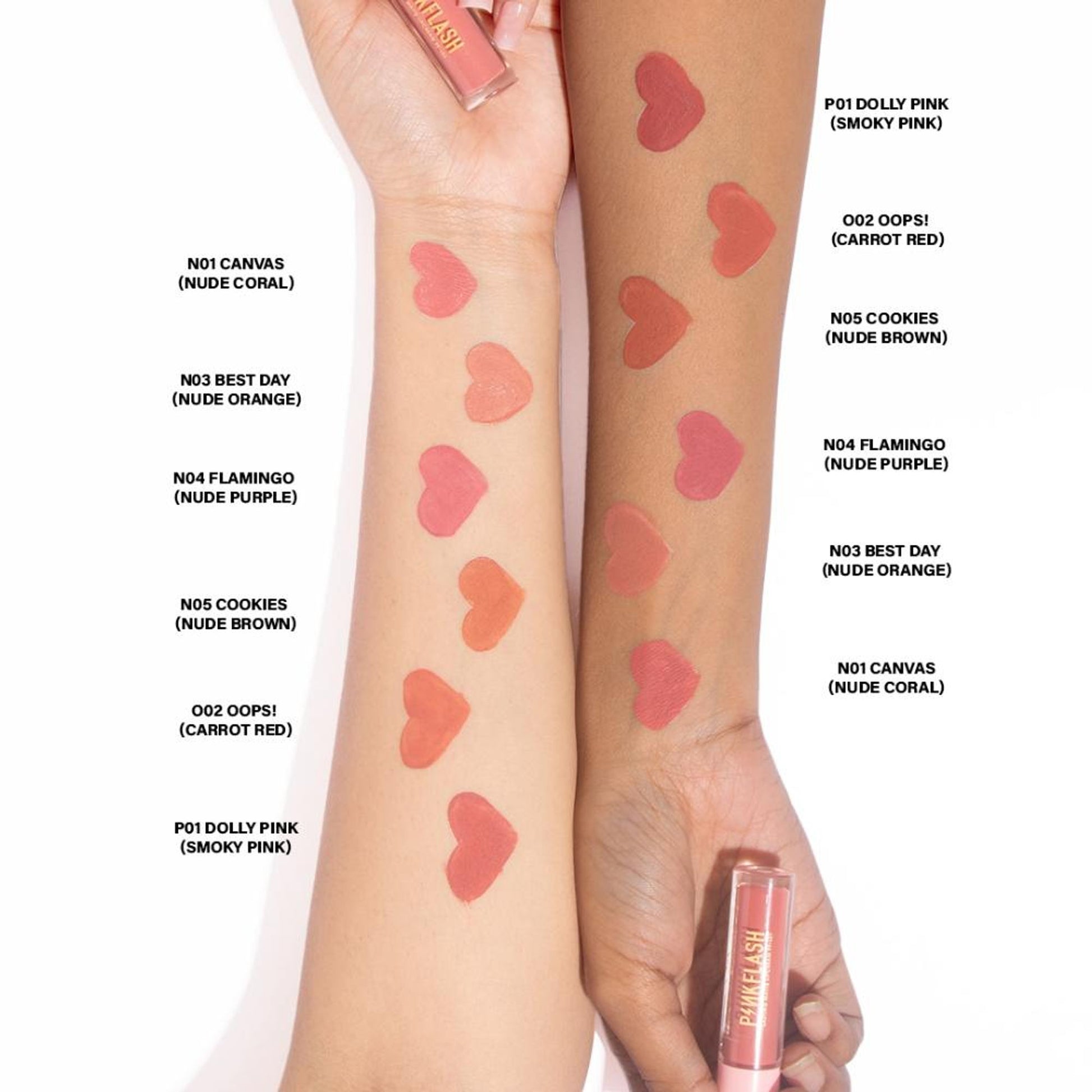 PINKFLASH Melting Matte Lip Cream - O02 Oops