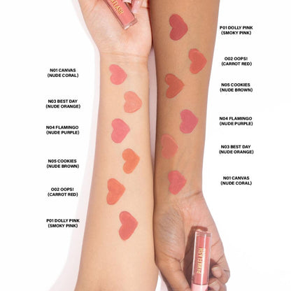 PINKFLASH Melting Matte Lip Cream - O02 Oops