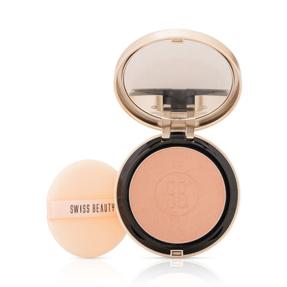 Swiss Beauty Select Born To Last 3-In-1 Skin Perfection Compact With Vitamin E - 1. Bare Dawn