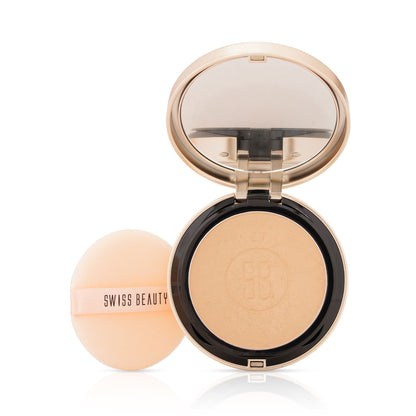 Swiss Beauty Select Born To Last 3-In-1 Skin Perfection Compact With Vitamin E - 2. Sunlit Sand