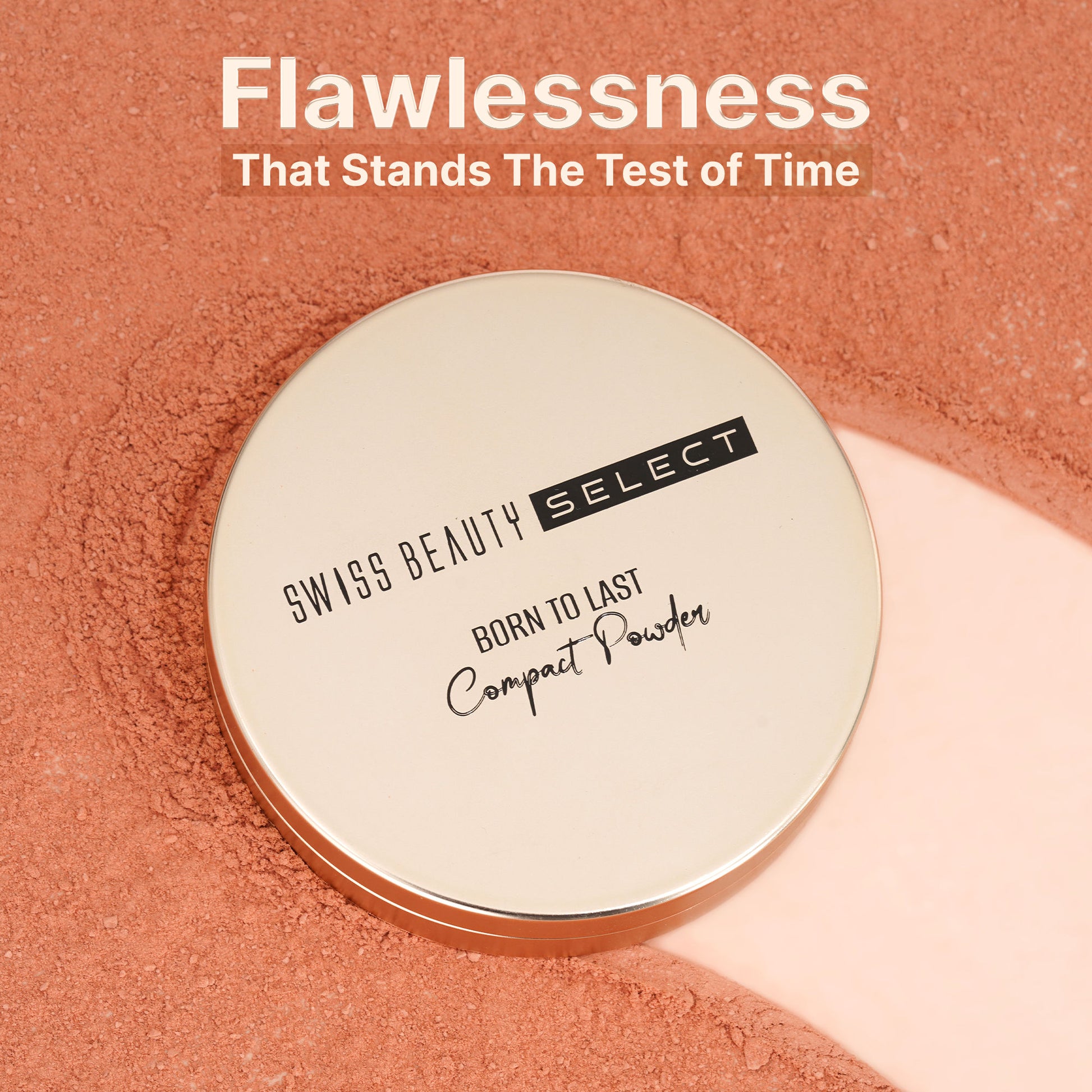 Swiss Beauty Select Born To Last 3-In-1 Skin Perfection Compact With Vitamin E - 3. Amber Haze