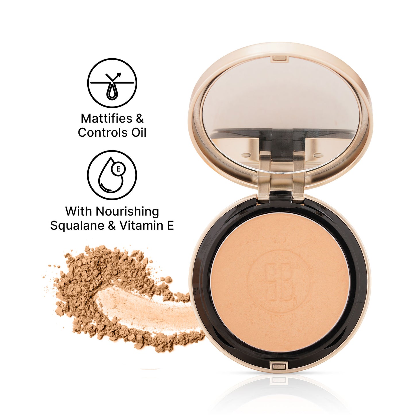 Swiss Beauty Select Born To Last 3-In-1 Skin Perfection Compact With Vitamin E - 4. Bronze Dusk