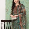Dhiyona VA Women's Ethnic Motifs Printed Regular Chanderi Cotton Kurta with Trousers & Dupatta