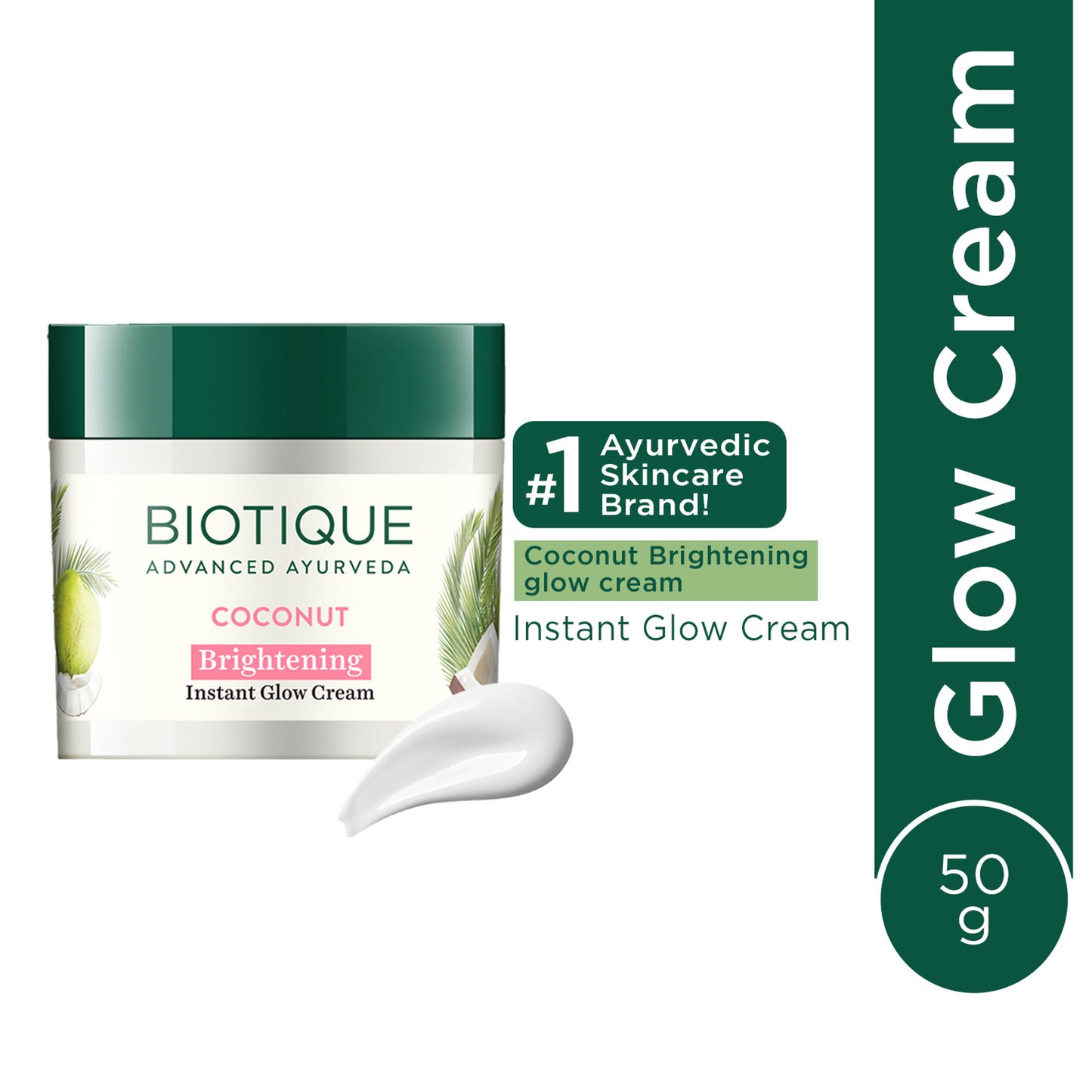 Biotique Coconut Brightening Instant Glow Cream