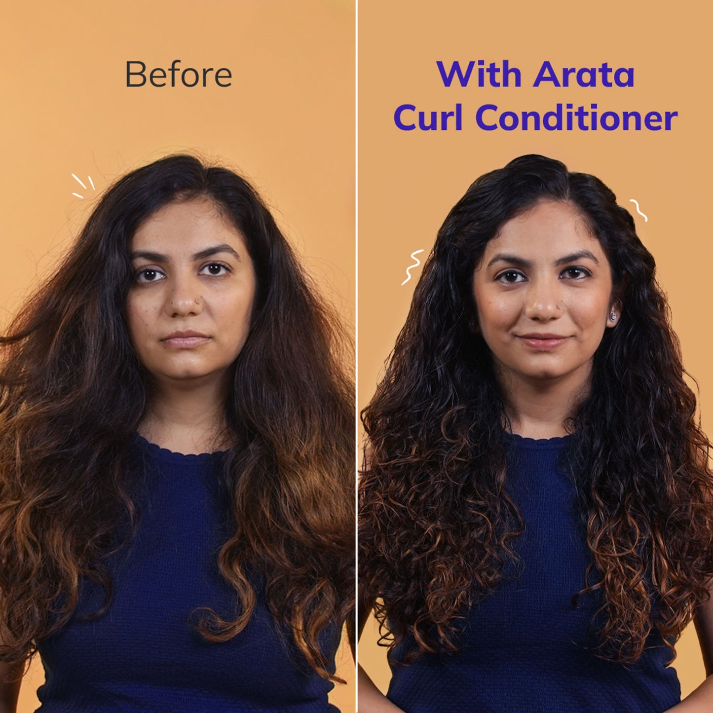 Arata Advanced Curl Care Hair Conditioner, Ultimate Hydration & Easy Detangling, Soft & Bouncy Curls