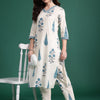 Dhiyona IE Floral Printed Regular Kurta with Trousers