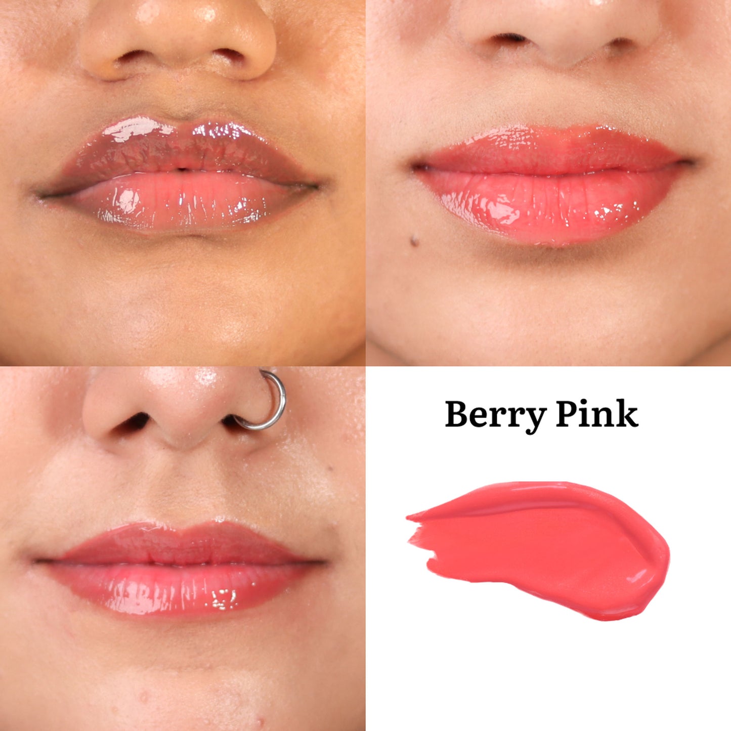 Tint Cosmetics Hydrating Lip Gloss - Berry Pink