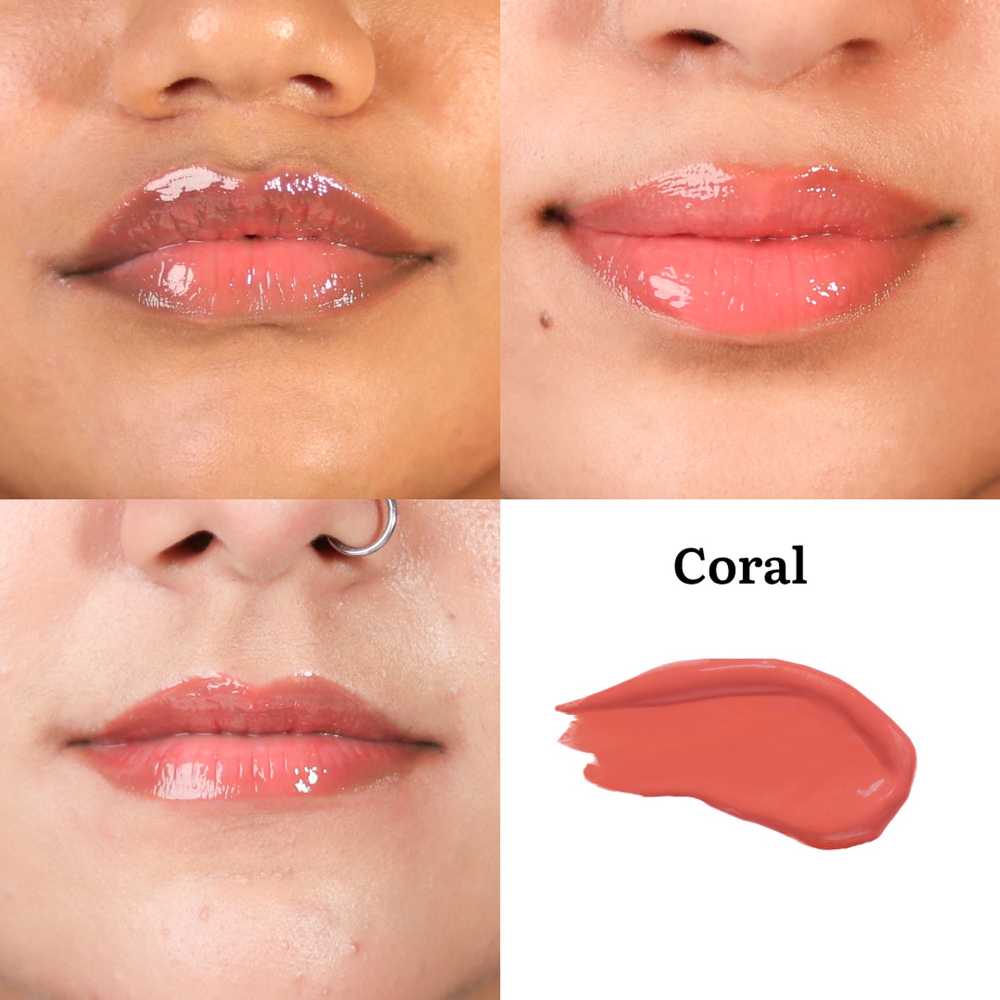 Tint Cosmetics Hydrating Lip Gloss - Coral
