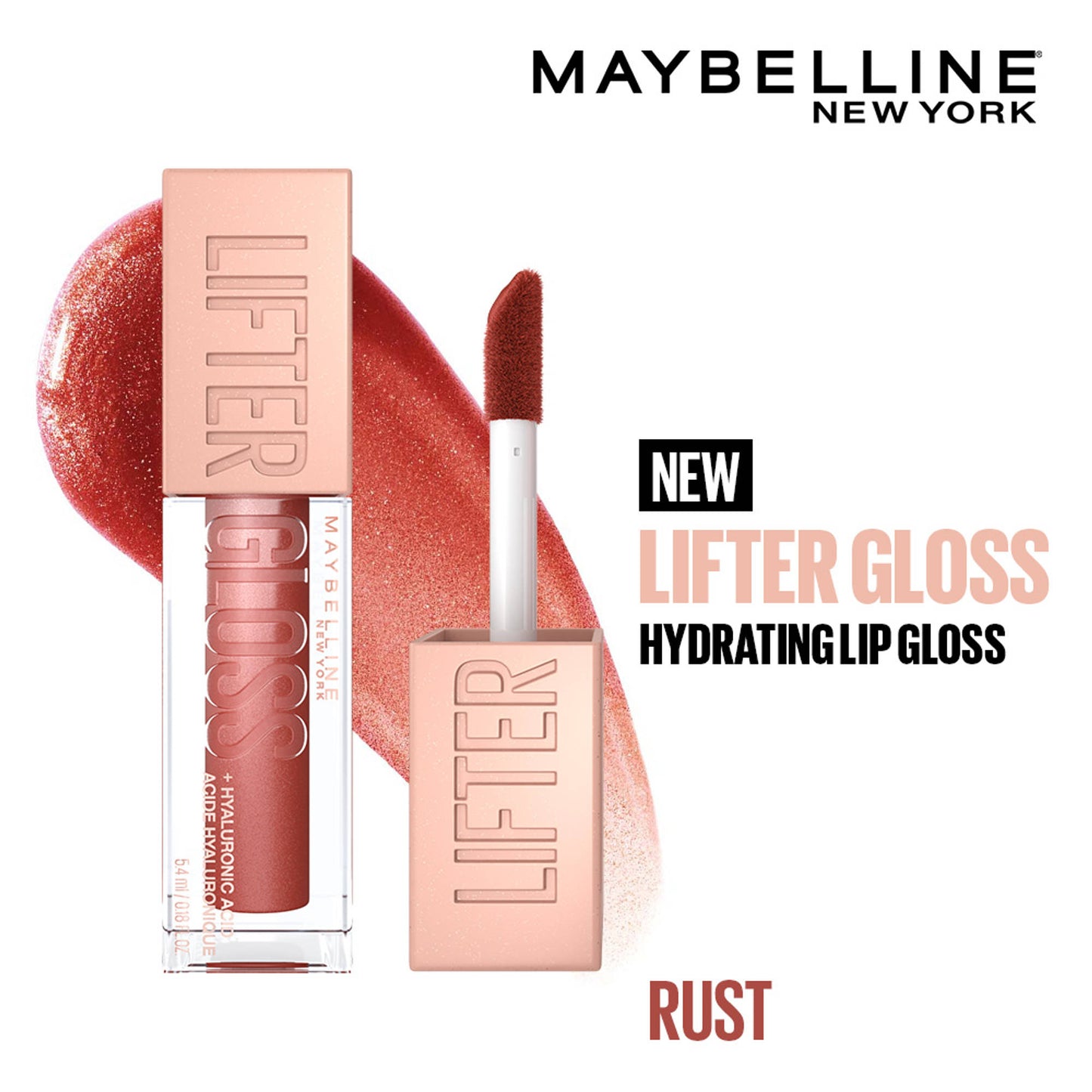 Maybelline New York Lifter Gloss - Rust