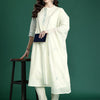 Dhiyona IE Floral Embroidered Pure Cotton Kurta with Trousers & Dupatta