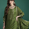 Dhiyona IE Ethnic Motifs Kurta with Trousers & Dupatta