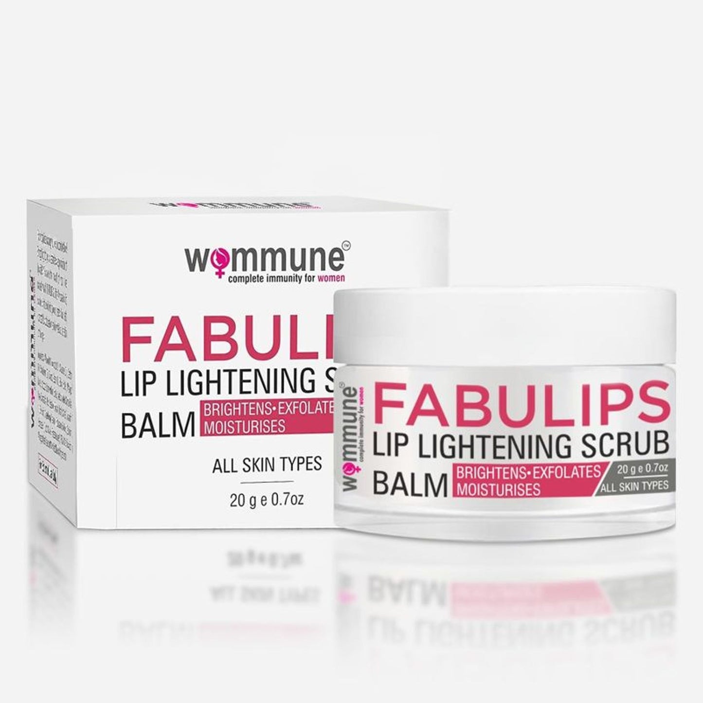 Wommune Lip Lightening Scrub Balm