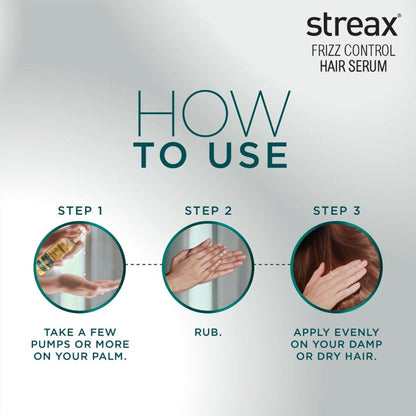 Streax Anti Frizz Hair Serum With Bio-Elixir