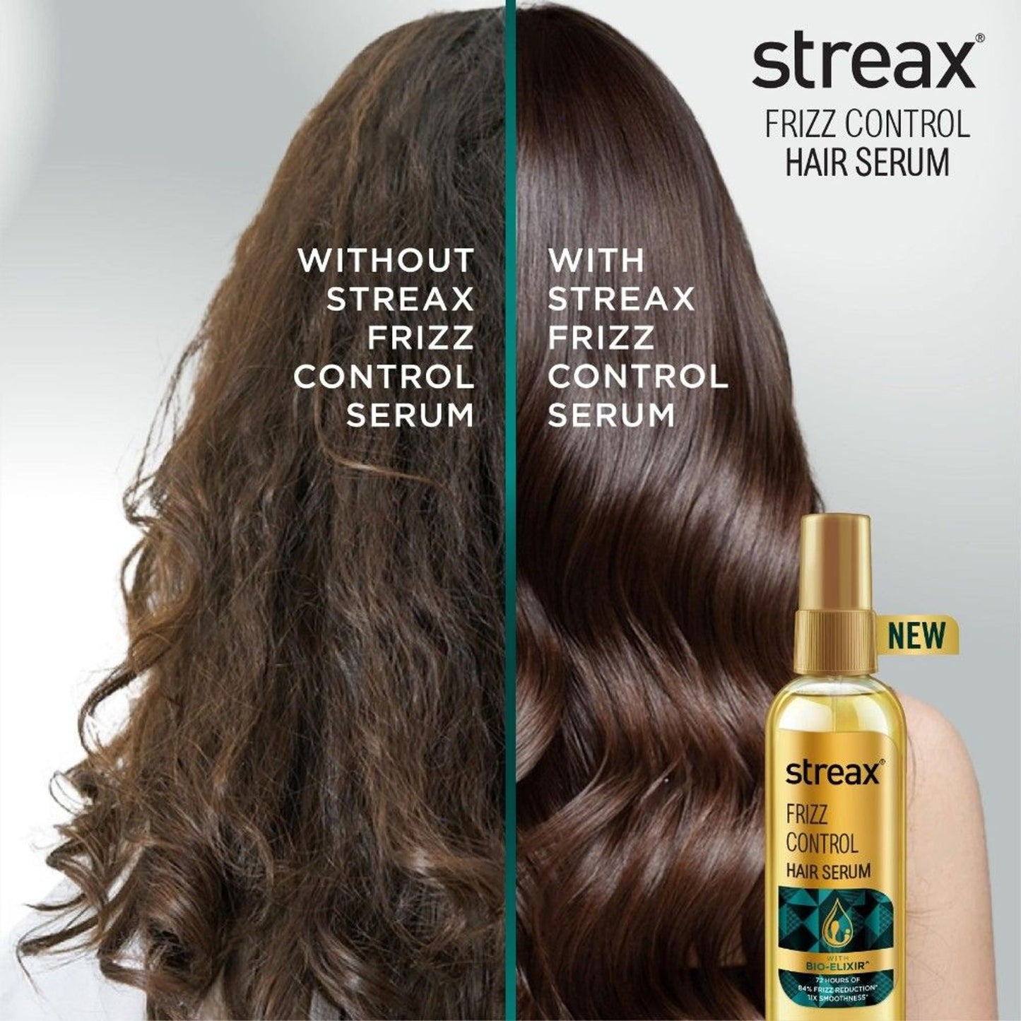 Streax Anti Frizz Hair Serum With Bio-Elixir