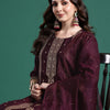Dhiyona IE Ethnic Motifs Embroidered Kurta with Trousers & Dupatta