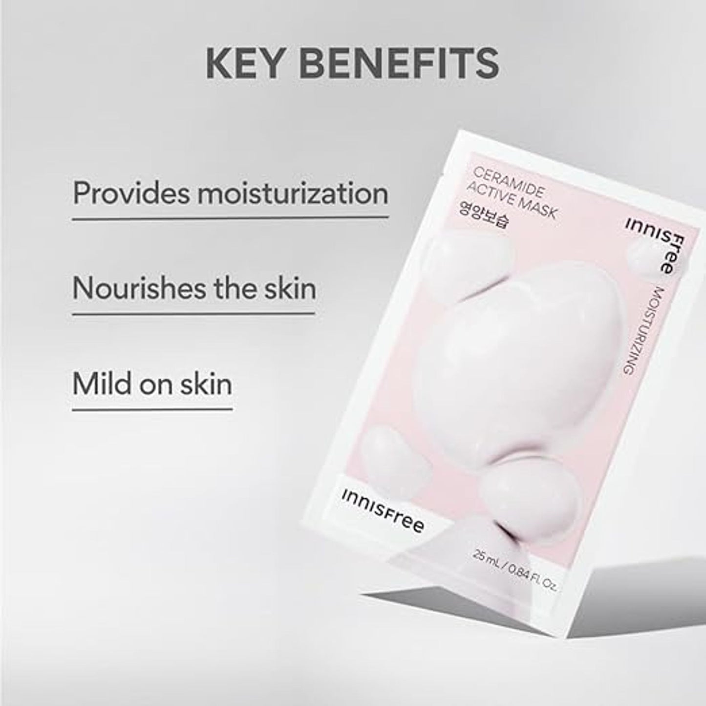 Innisfree Ceramide Active Mask - Strengthens Skin Barrier & Hydrates