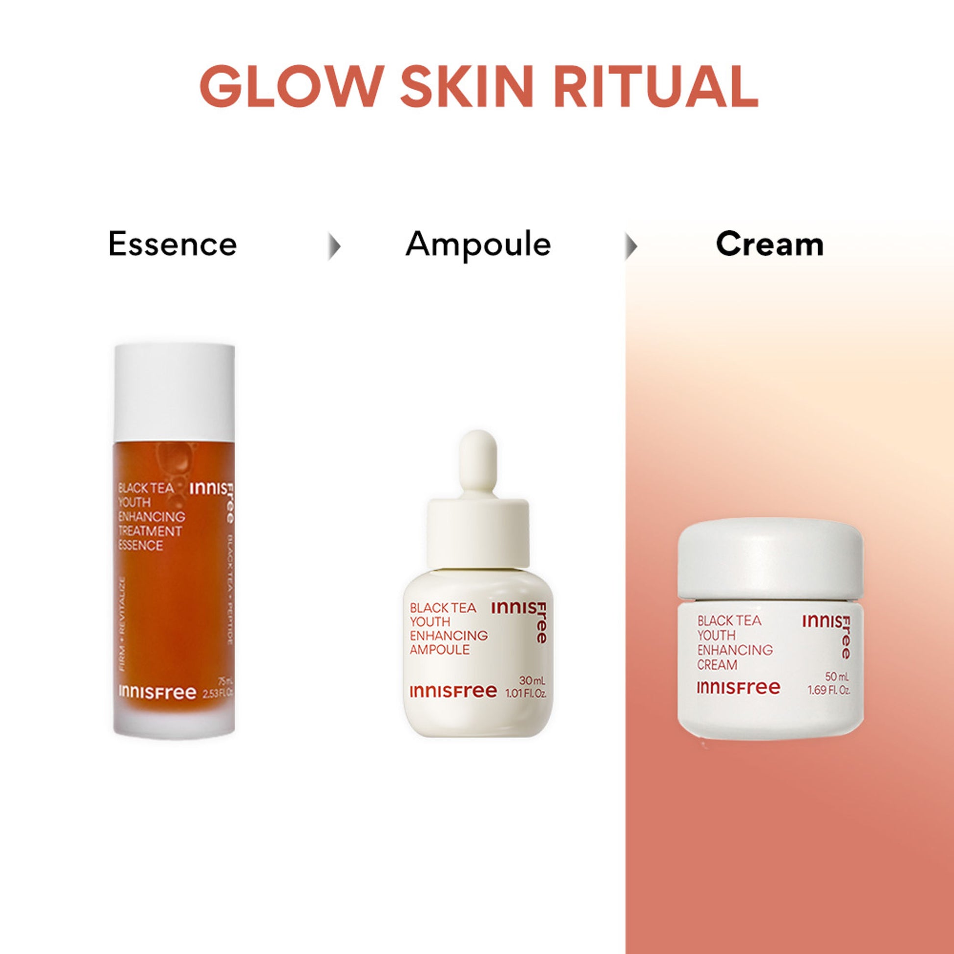 Innisfree Black Tea Youth Enhancing Cream For Anti-Aging & Improving Textured Skin